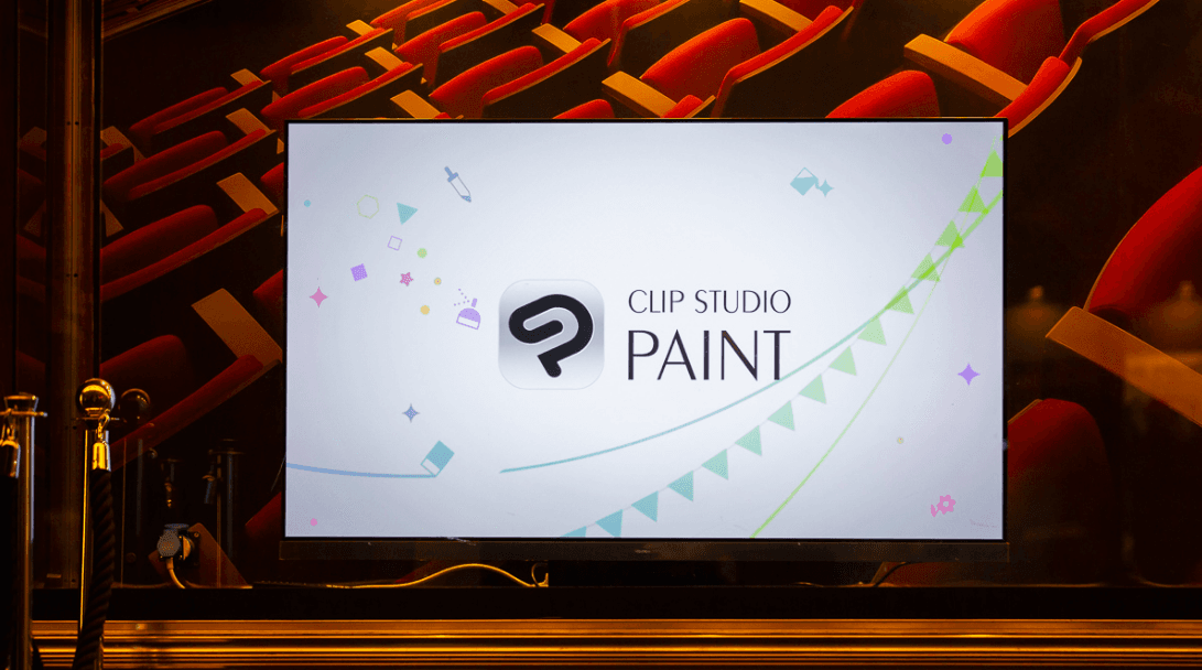 CLIP STUDIO PAINT branding display